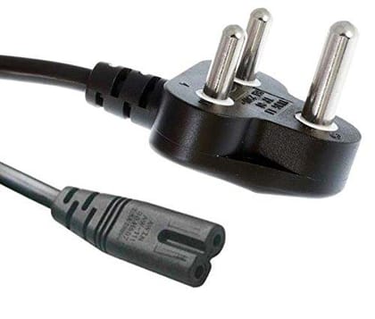 Champion 3 Pin to 2 Pin Power Cable, Compatible with Desktop, CPU, PC, Laptops