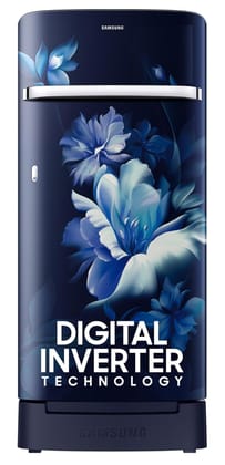 Samsung 189L 5 Star, Inverter, Direct-Cool Single Door Refrigerator (RR21C2H25UZ/HL,Midnight Blossom Blue) Base Stand Drawer Samsung 189L 5 Star, Inverter, Direct-Cool Single Door Refrigerator (RR21C2H25UZ/HL,Midnight Blossom Blue) Base Stand Drawer - 20 Samsung 189L 5 Star, Inverter, Direct-Cool Single Door Refrigerator (RR21C2H25UZ/HL,Midnight Blossom Blue) Base Stand Drawer Samsung 189L 5 Star, Inverter, Direct-Cool Single Door Refrigerator (RR21C2H25UZ/HL,Midnight Blossom Blue) Base Stand Drawer - 20