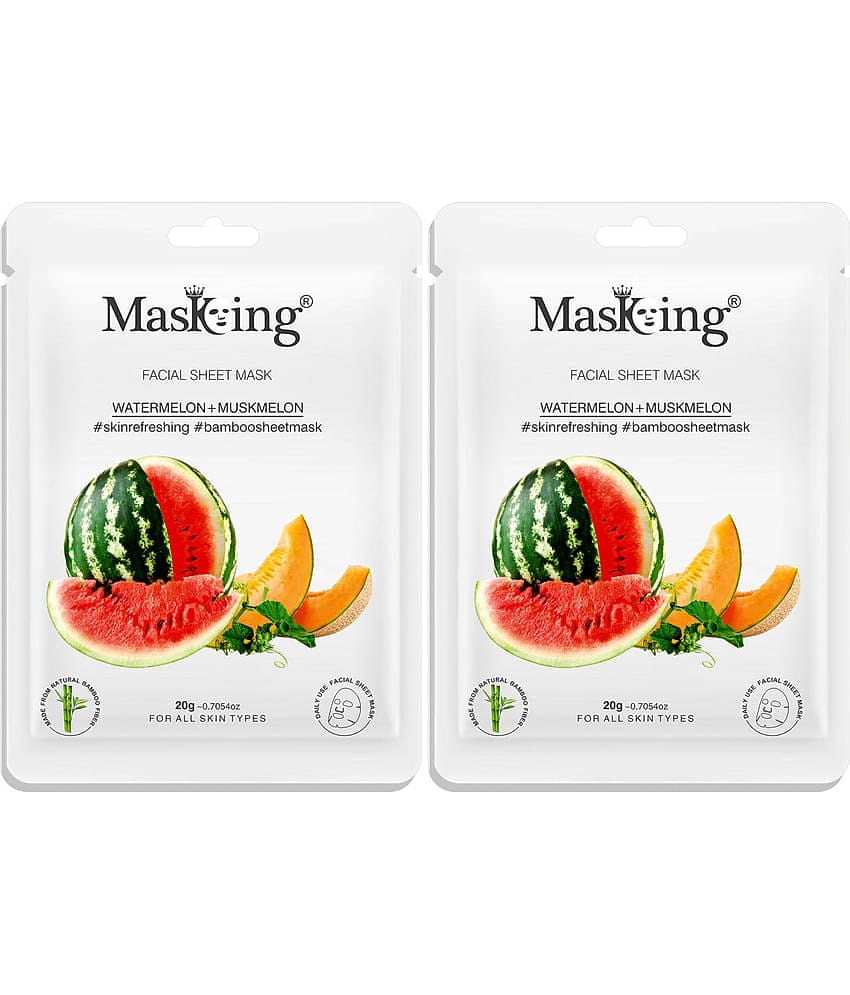 Masking - Radiant Glow Sheet Mask for All Skin Type ( Pack of 1 )