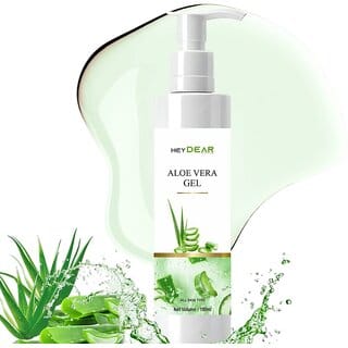 HEYDEAR Aloe Vera Gel 100ml - Natural Skincare Moisturizing Gel for All Skin Types