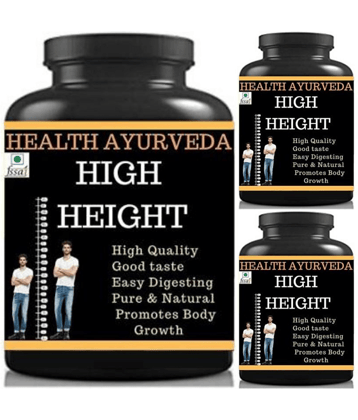 Hindustan Herbal high height orange flavor 0.3 kg Powder Pack of 3
