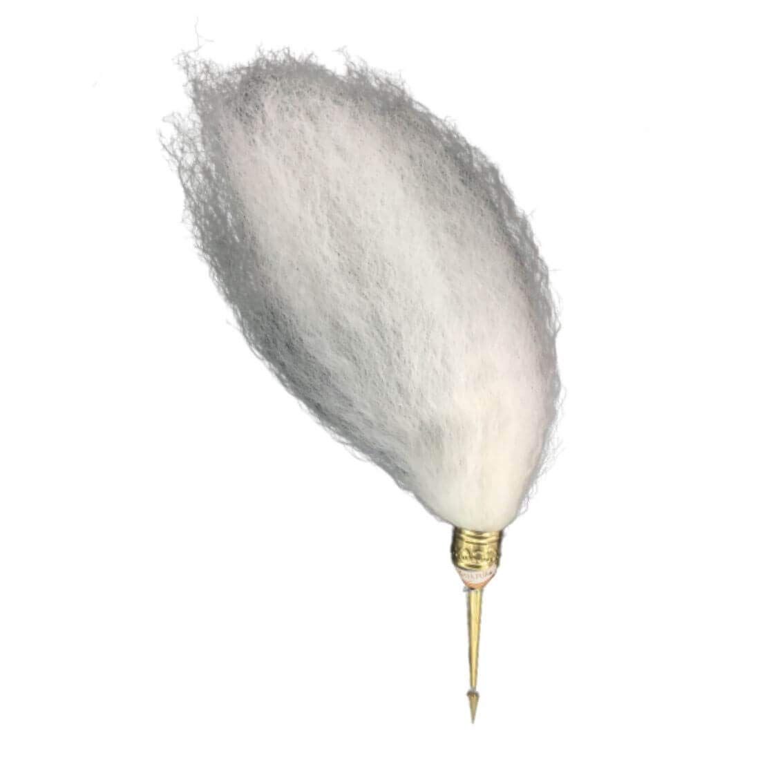MAYAPURI Chawar/Chanwara/Chaur/Chavar Sahib in Metal Body/Sacred Fly Whisk Long 20 inches (Pack of 1)