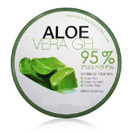 Elecsera Aloe vera Gel With 100% Pure Neem And Tulsi For Skin, Hair And Body (60 g)