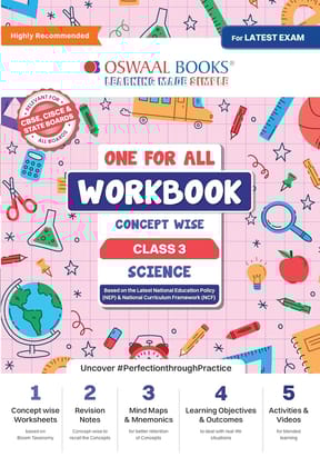 Oswaal CBSE ONE FOR ALL WORKBOOK SCIENCE CLASS 3 [Paperback] oswaal