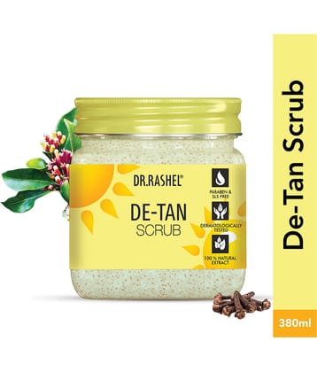 DR.RASHEL DE TAN FACE and BODY SCRUB for MEN and WOMEN (380 ml, Pack of 1)