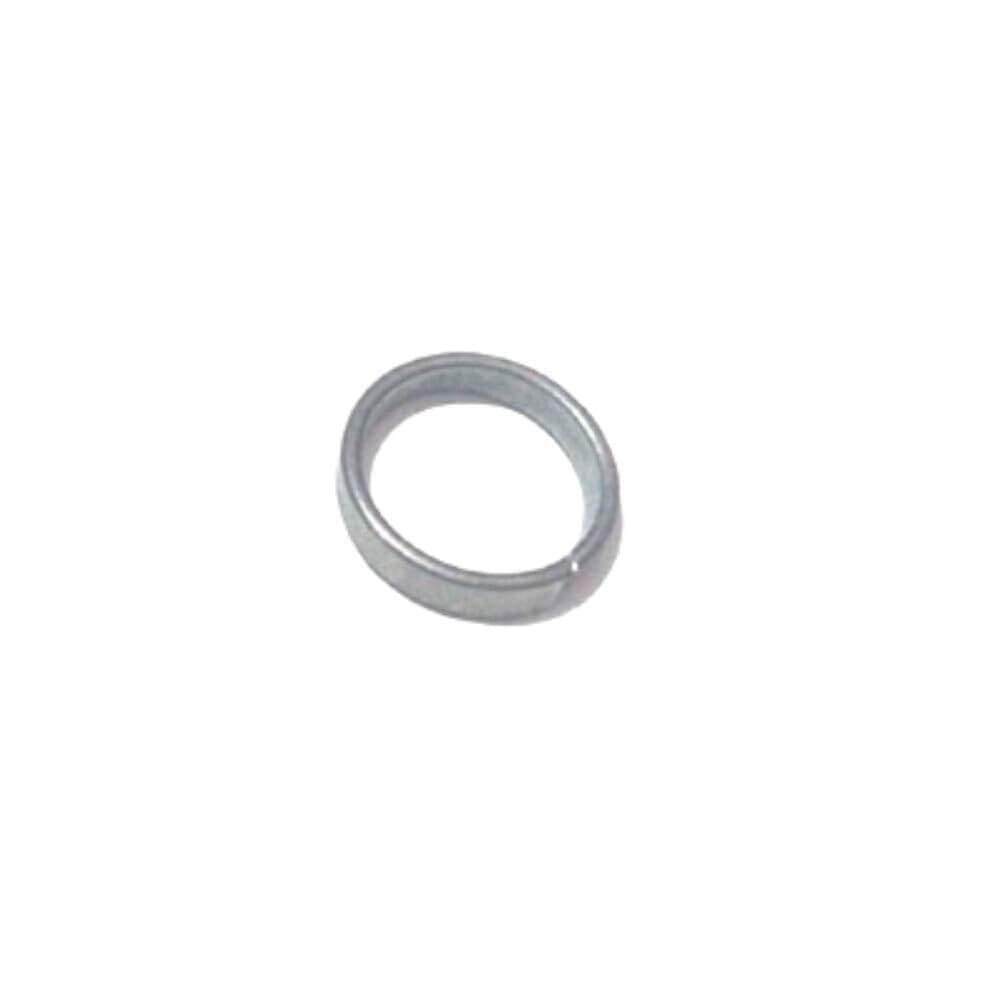 DAS Trader Men's and Women's Metal Shani Dosh Nivaran Kale Ghode Ke Naal Ki Adjustable Ring (Grey Silver)