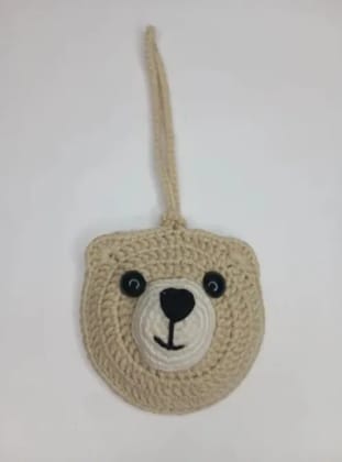 Handmade crochet emoji pouch, cute emoji coin pouch, air pods pouch, keychain pouch, bag charm, multi purpose storage  pouch Pack Of 4
