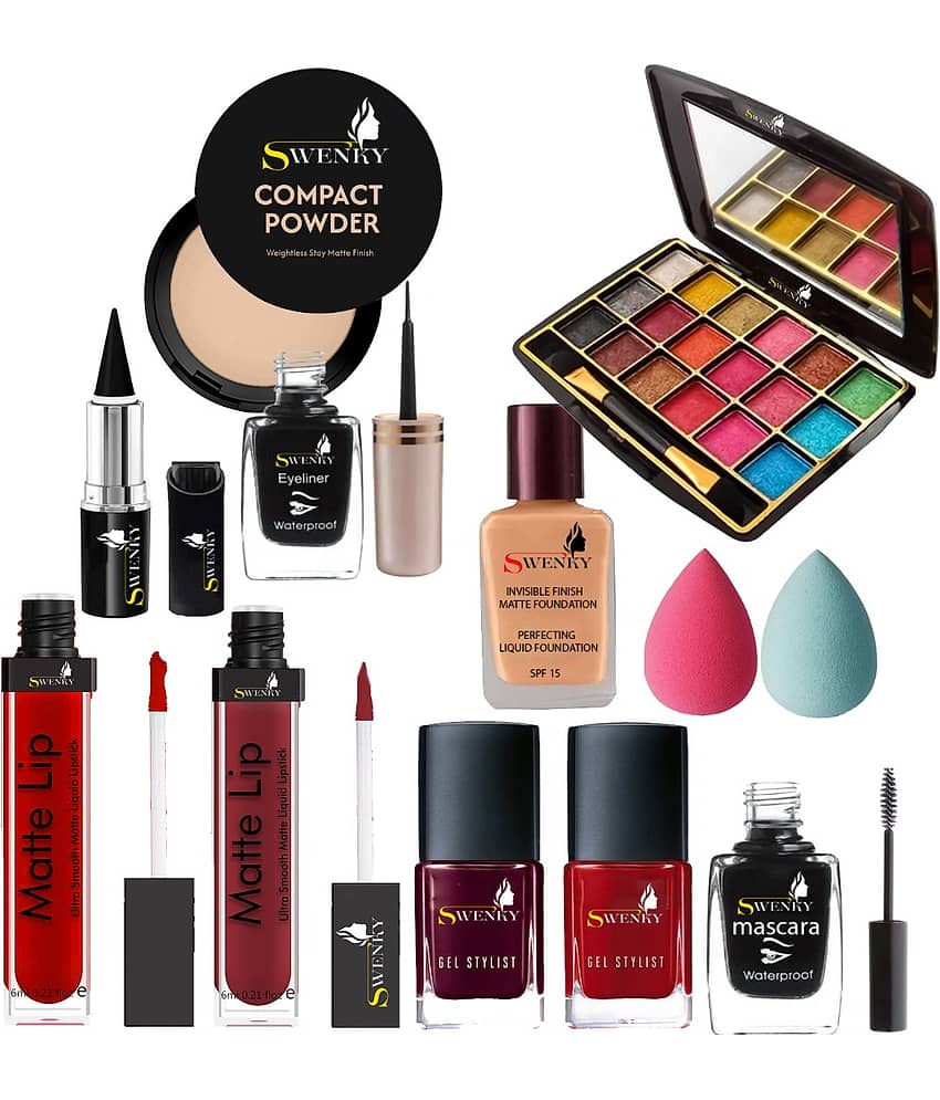 Swenky Multipurpose Makeup Kit For Women (Pack of 12)