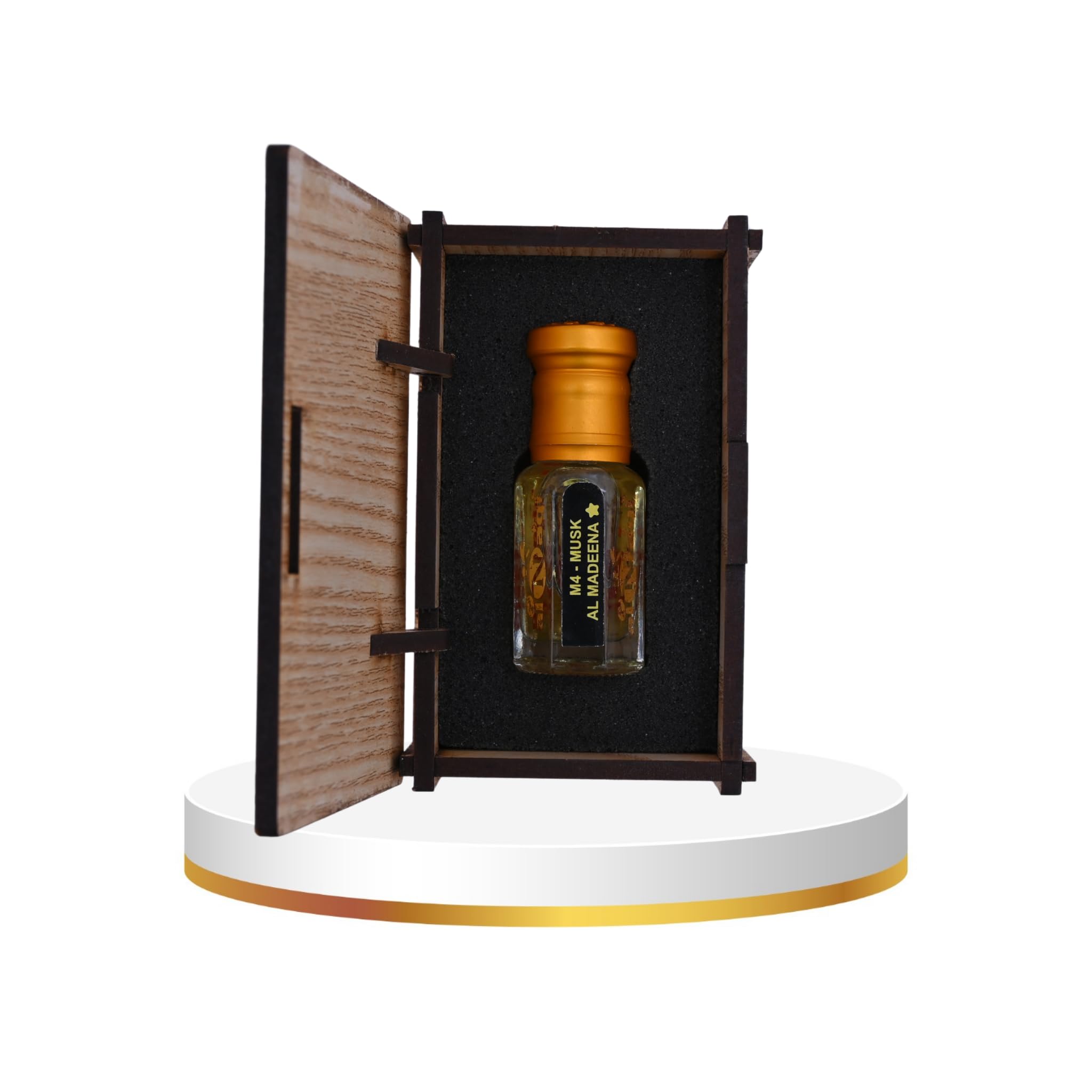 alNaqi Musk-Al-Madeena 12ml - Luxury Floral Musk Fragrance, No Alcohol Concentrated Women's-Oil-Perfume, High-Strength Oil-Attar, Original Signature-Parfum