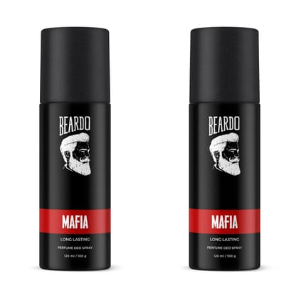 Beardo Mafia Perfume Body Spray 120ml (Pack of 2)