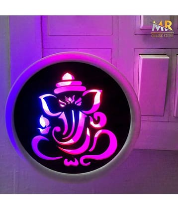 DAJUBHAI - Multicolor Night Lamp ( Pack of 1 )