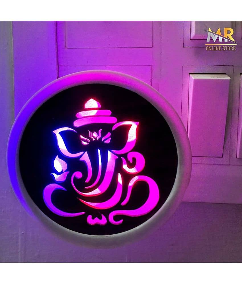 DAJUBHAI - Multicolor Night Lamp ( Pack of 1 )