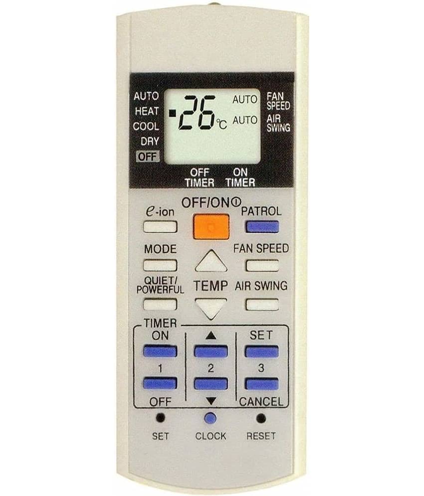 Hybite PANASONIC AC AC Remote Compatible with PANASONIC AC