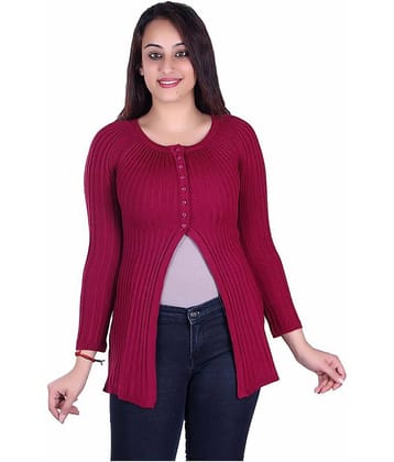 Ogarti Acrylic Shrugs - Maroon