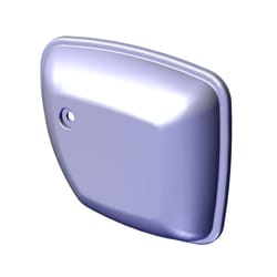 Hero Genuine Cover L Utility Box for Passion Pro | Secure Storage Protection | Durable Construction | OEM Fit | Reliable Performance | Easy Installation- 83515KWA940HS