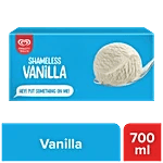 Kwality Walls Frozen Dessert - Vanilla, 700 Ml