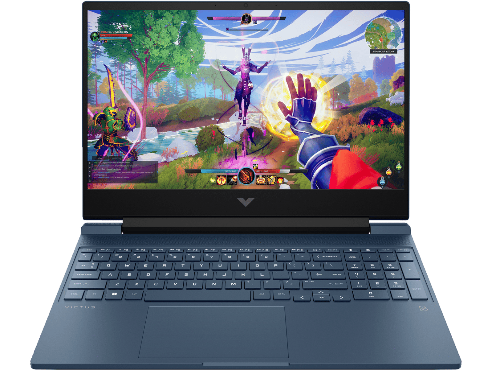 HP Victus 39.6 cm (15.6) Gaming Laptop, Intel® Core™ i5 processor, 16 GB DDR4-3200 RAM, 1 TB SSD Hard Drive, Blue, 15-fa1413TX.