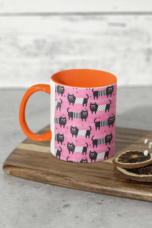 Rosie Posie Kitty Coffee Mug (8 Colours)