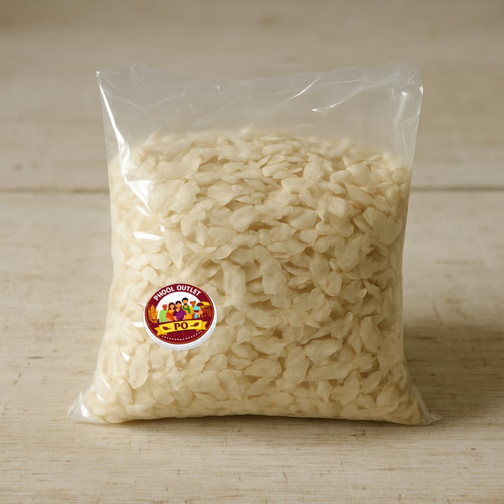 Phool Outlet's poha (flattened rice)