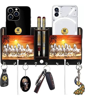 Kkart Multicolour Wood Key Holder - Pack of 1