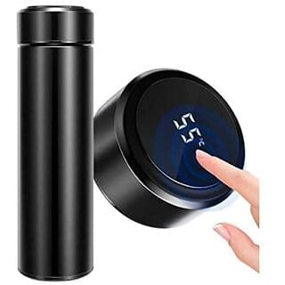 Baba DEEP Temperature Smart Vacuum Insulated Thermos Water Bottle with LED Temperature Display 304 Stainless Steel Perfe