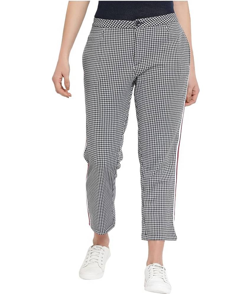 AUSTIN WOOD White Cotton Maternity Trousers