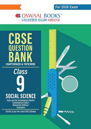 OSWAAL CBSE QUESTION BANK SOCIAL SCIENCE CLASS 9 FOR 2027 EXAMS SST || with Competency Based Questions & Comprehensive NCERT coverage||