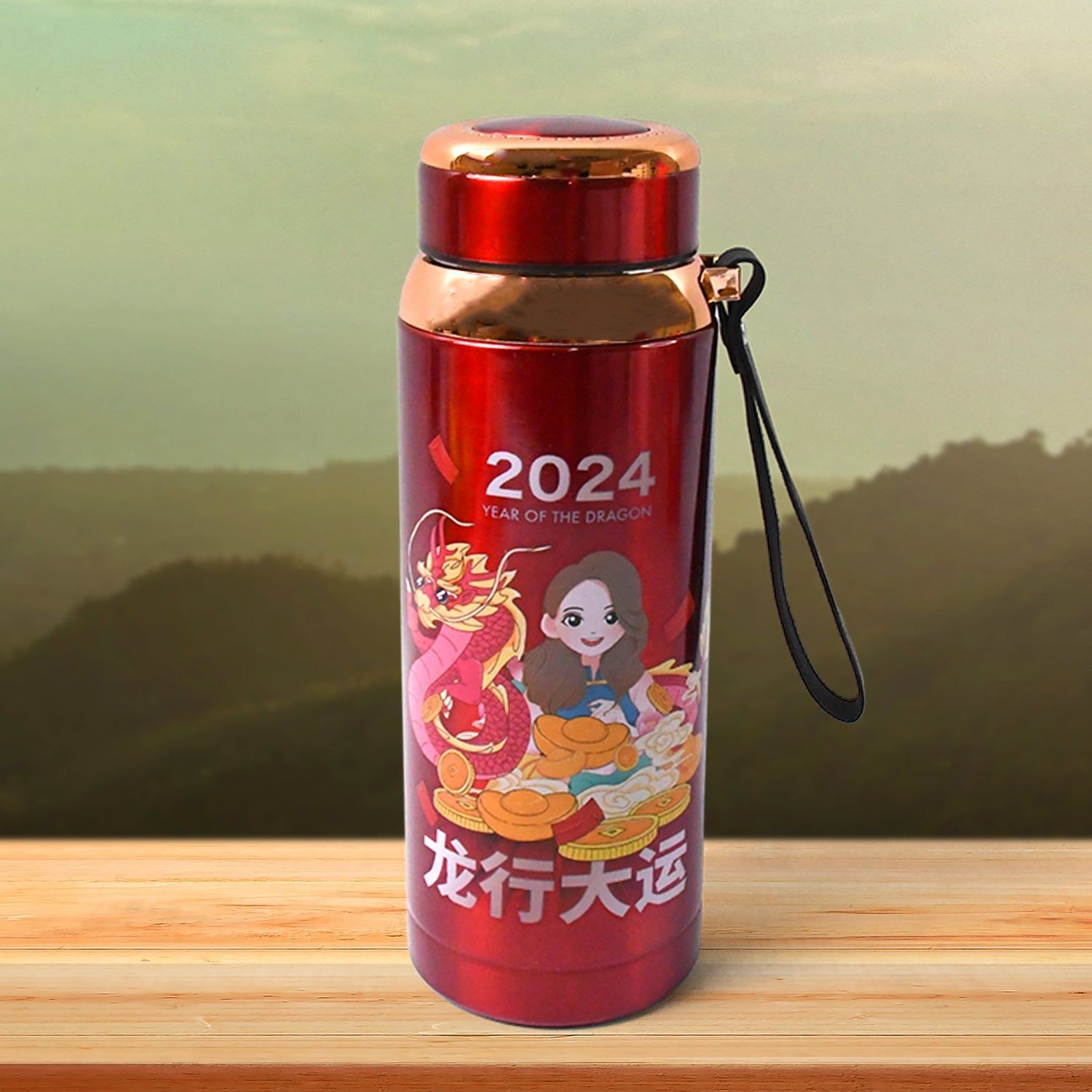 Printed Vacuum Insulated Water Bottle (1pc / 800 ML)