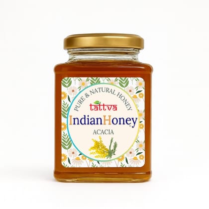 IndianHoney Acacia Honey | Pure & Natural | Unprocessed, Unfiltered, No Added Sugar | Ethically Sourced Natural Sweetener | Rich in Antioxidants | 500g Glass Jar IndianHoney Acacia Honey | Pure & Natural | Unprocessed, Unfiltered, No Added Sugar | Ethically Sourced Natural Sweetener | Rich in Antioxidants | 500g Glass Jar
