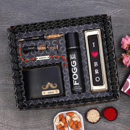 Royal Customized Hamper  Fogg, Wallet, Pens, Chocolate Bar