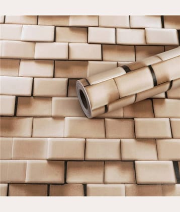 LAAYO Wallpaper & Wall Sticker - Abstract Wallpaper ( 45 x 1000 ) cm ( Pack of 1 )