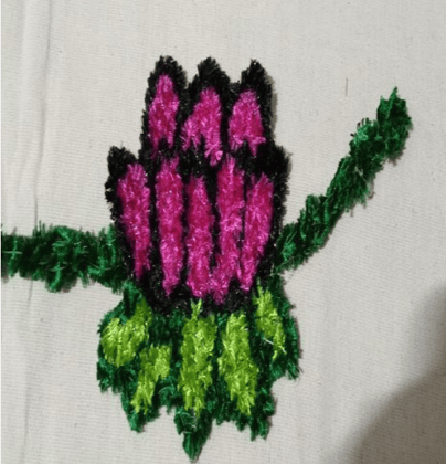 Handmade Woolen Curtain Tie