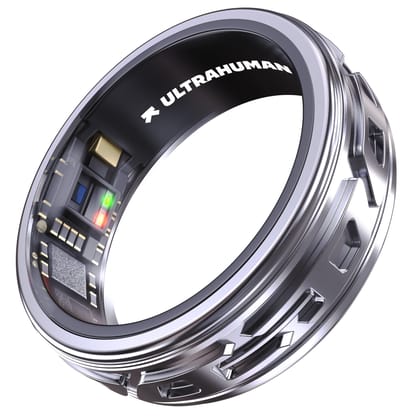 ULTRAHUMAN Diesel Ring I Fashion of The Future | Industrial Design Meets Performance I Size First | Smart Ring Activity Tracker for Men & Women | Actionable Health Insights | (Cryo, 14) ULTRAHUMAN Diesel Ring I Fashion of The Future | Industrial Design M
