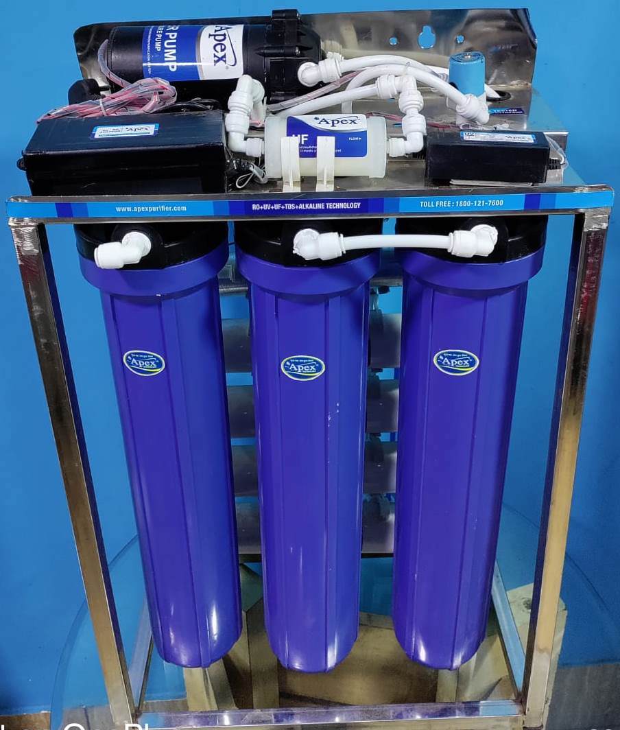 Apex 50 LPH Commercial RO Water Purifier | 6-Stage Purification | High-Capacity Wall-Mount System