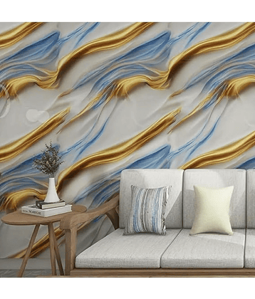 sekhmat Abstract Wallpaper ( 60 x 200 ) cm ( Pack of 1 )