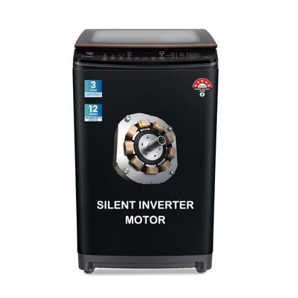 Voltas Beko 7.0 Kg, 5 Star, Inverter, Fully Automatic Top Load Washing Machine (WTL70VPBGF, Black), JET Wash/ Hand Wash, Drum Light,Fountain Wash Voltas Beko 7.0 Kg, 5 Star, Inverter, Fully Automatic Top Load Washing Machine (WTL70VPBGF, Black), JET Wash