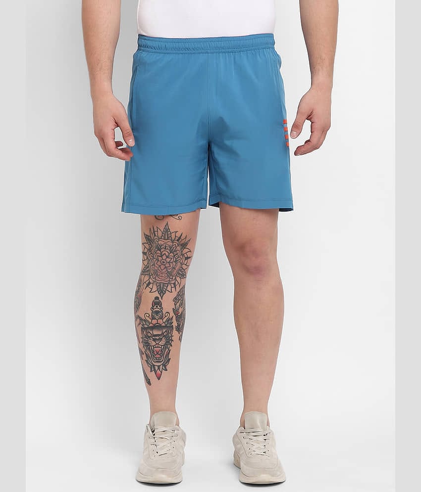 OFF LIMITS - Blue Polyester Men's Running Shorts ( Pack of 1 )