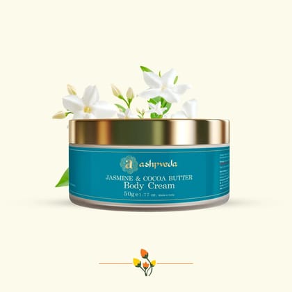 ashpveda Jasmine & Cocoa Butter-Body Cream