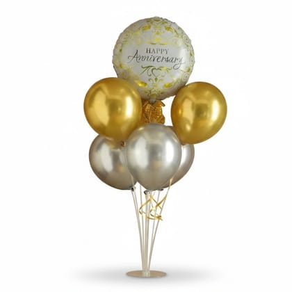 Happy Anniversary Decorative Balloon Bouquet Set