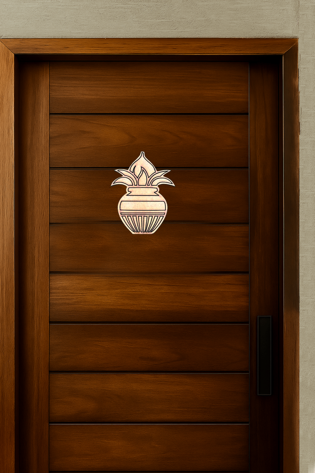 Dbeautify's DIY Kalash MDF Cutout Wall Hanging