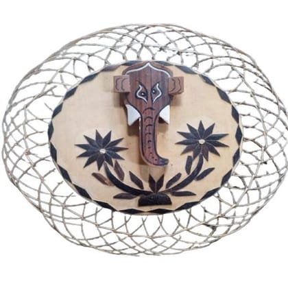 HANDCRAFTED BAMBOO ELEPHANT SHOWPIECE