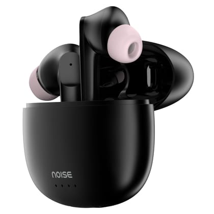 Noise Buds VS104 Truly Wireless Earbuds with 45H of Playtime, Quad Mic with ENC, Instacharge(10 Min=200 Min), 13Mm Driver, Low Latency, BT V5.2 (Charcoal Black) Noise Buds VS104 Truly Wireless Earbuds with 45H of Playtime, Quad Mic with ENC, Instacharge(