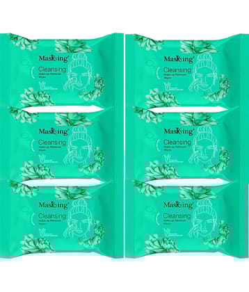 Masking Wet Wipes ( 60 Pcs ) Pack of 6