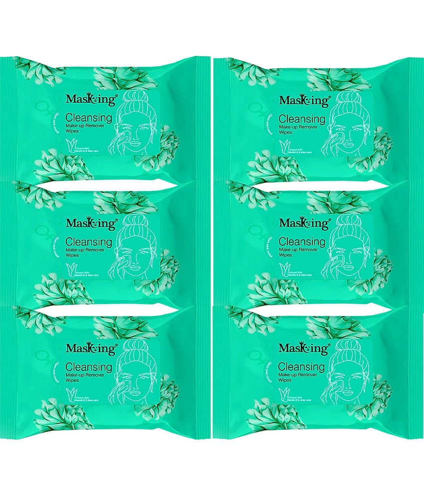 Masking Wet Wipes ( 60 Pcs ) Pack of 6