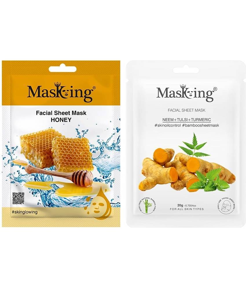 Masking - Skin Brightening Sheet Mask for All Skin Type ( Pack of 2 )