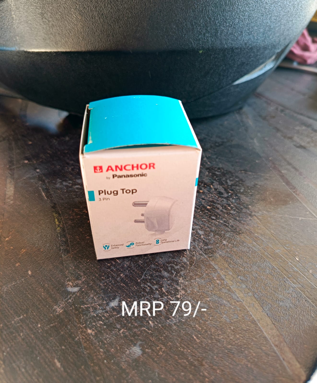 Anchor by Panasonic Plug Top (3 Pin)