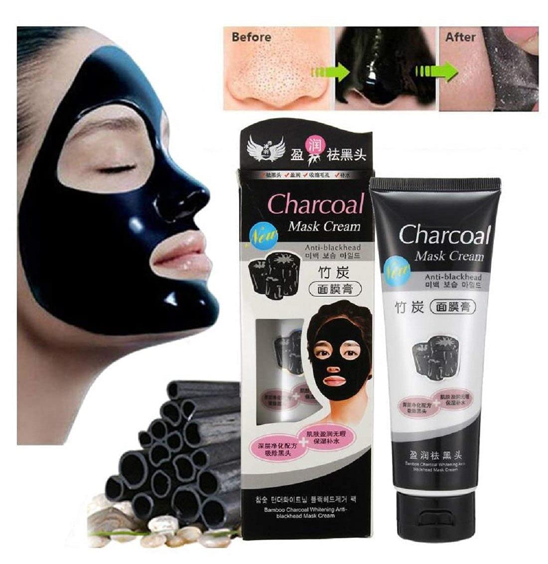 Elecsera Blackhead Remover Charcoal Cream (130 g)