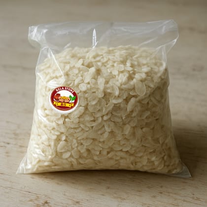 Bela Store's poha (flattened rice)