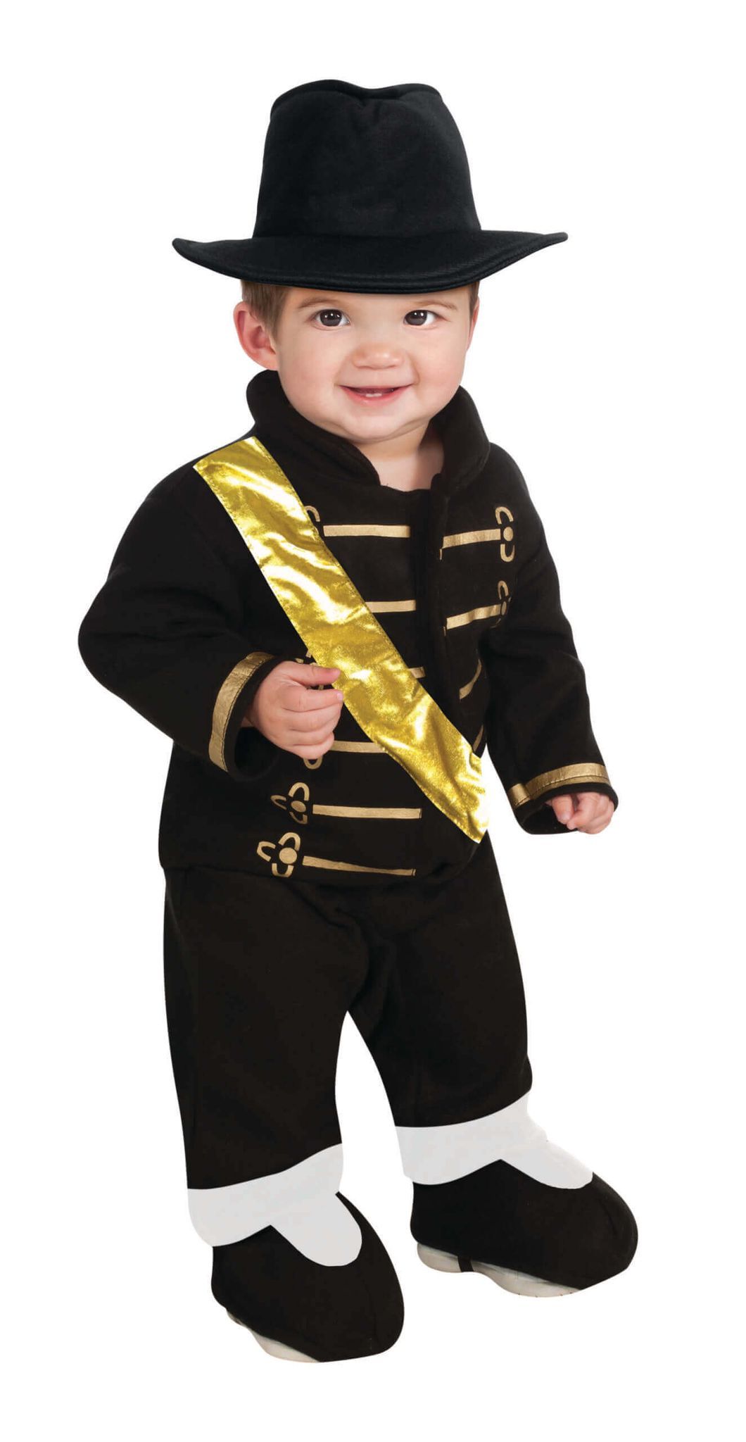 Wanna Party Michael Jackson Infant Costume Size S for Kids, Age 6 Month-1 Years