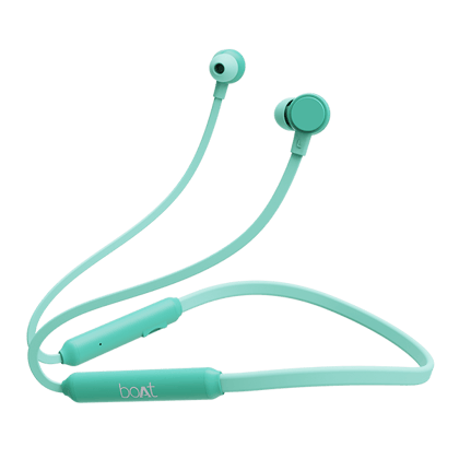 boAt Rockerz 103 Pro | Wireless Earphones with 10 mm Drivers, Single Press Voice Assistant, Up To 20 Hours Uninterrupted, ENx™ Technology Mint Green